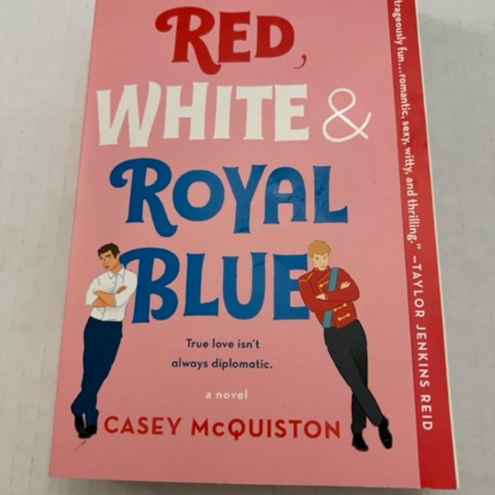 🍉Any books 2/$12 EXCELLENT condition Red White & Royal Blue paperback